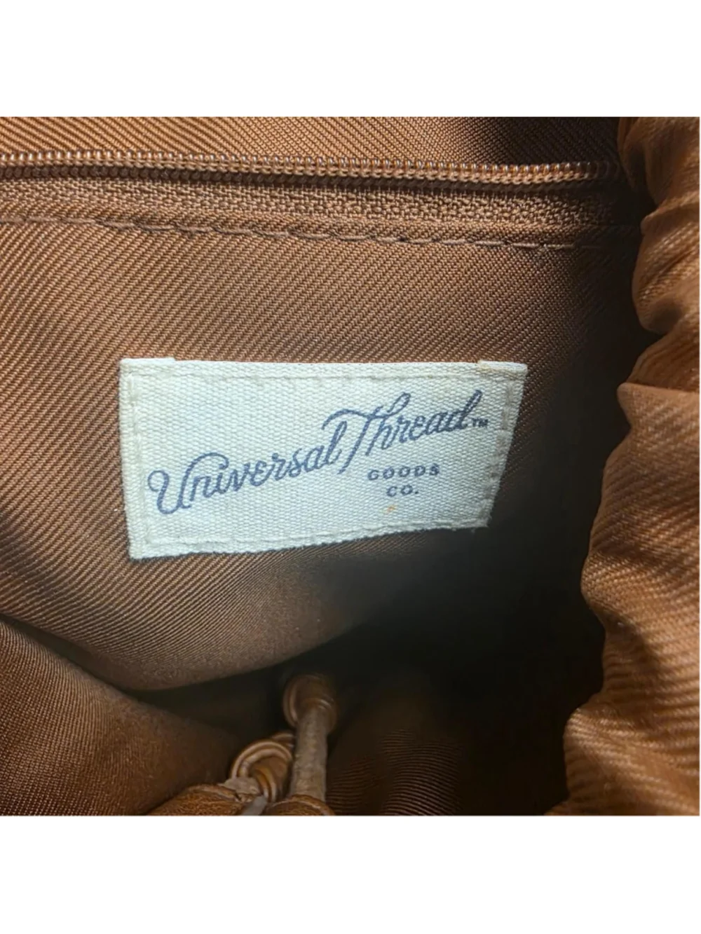 Universal Thread brown leather backpack #universalthread #leather